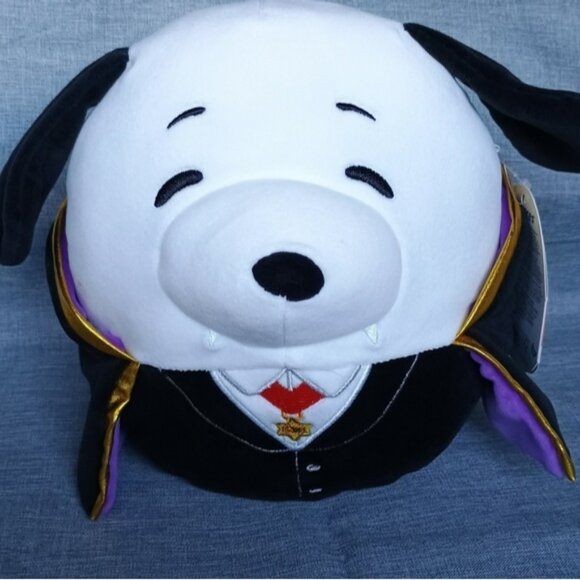 Other - Vampire Snoopy Squishmallow - Black and White